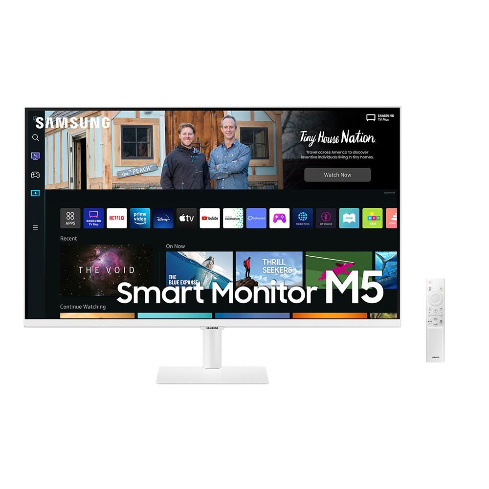 LS32BM503EKXKR=삼성 FHD 스마트 모니터 32인치=80cm / 스피커 내장 / 리모컨 포함 / 미러링, 블루투스