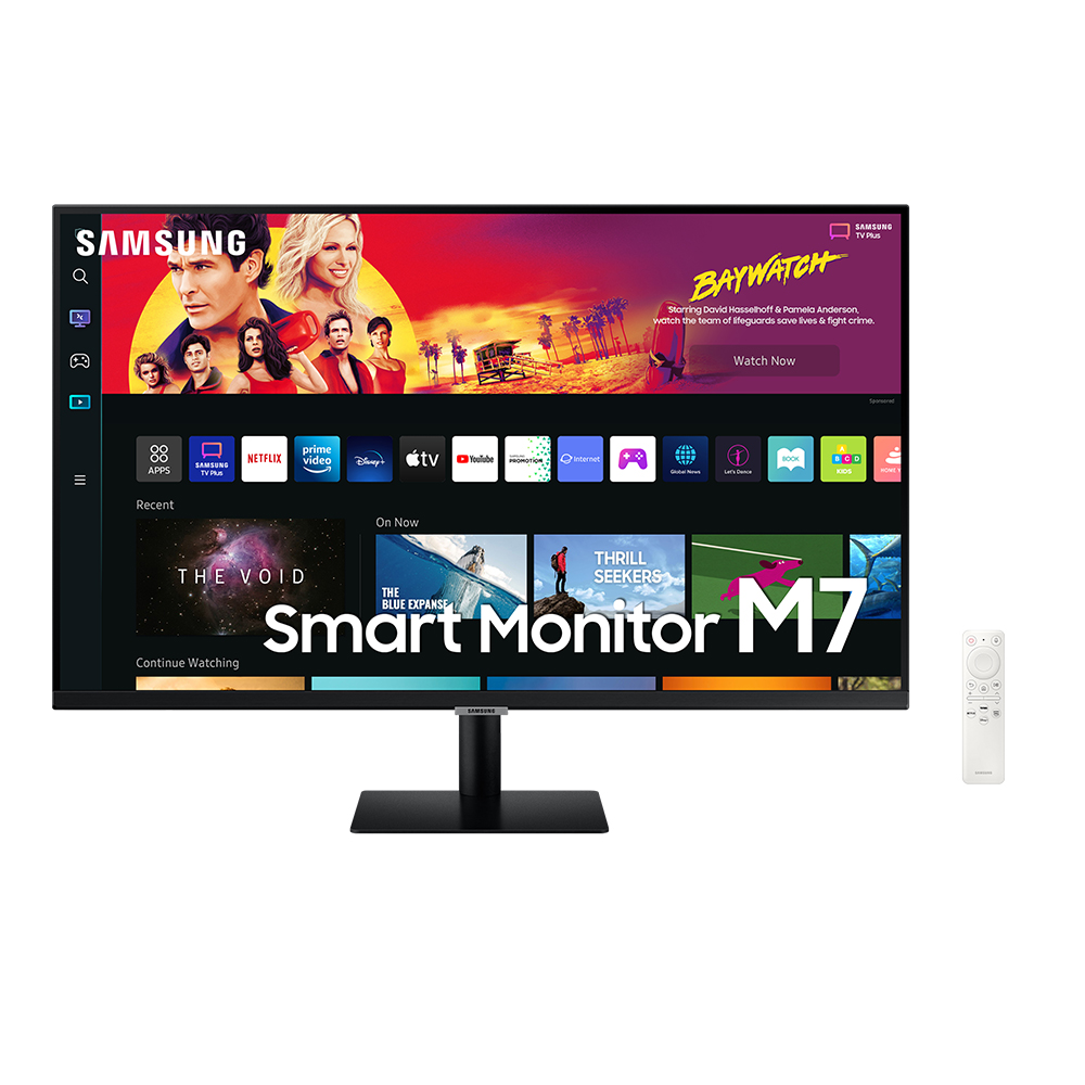 LS32BM702UKXKR=삼성 UHD(3840x2160) 스마트 모니터 32인치=80cm / 스피커 내장 / 리모컨 포함 / 미러링, 블루투스